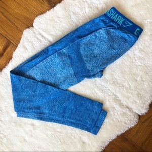 Gymshark blue flex leggings / workout pants